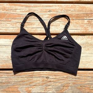 Adidas Black Sports Bra| XS